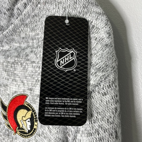 NHL Ottawa Senators Quarter Closure Sweater - Picture 5 of 8